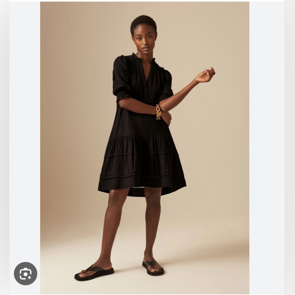 NWT ME+EM Cheesecloth Swing Dress